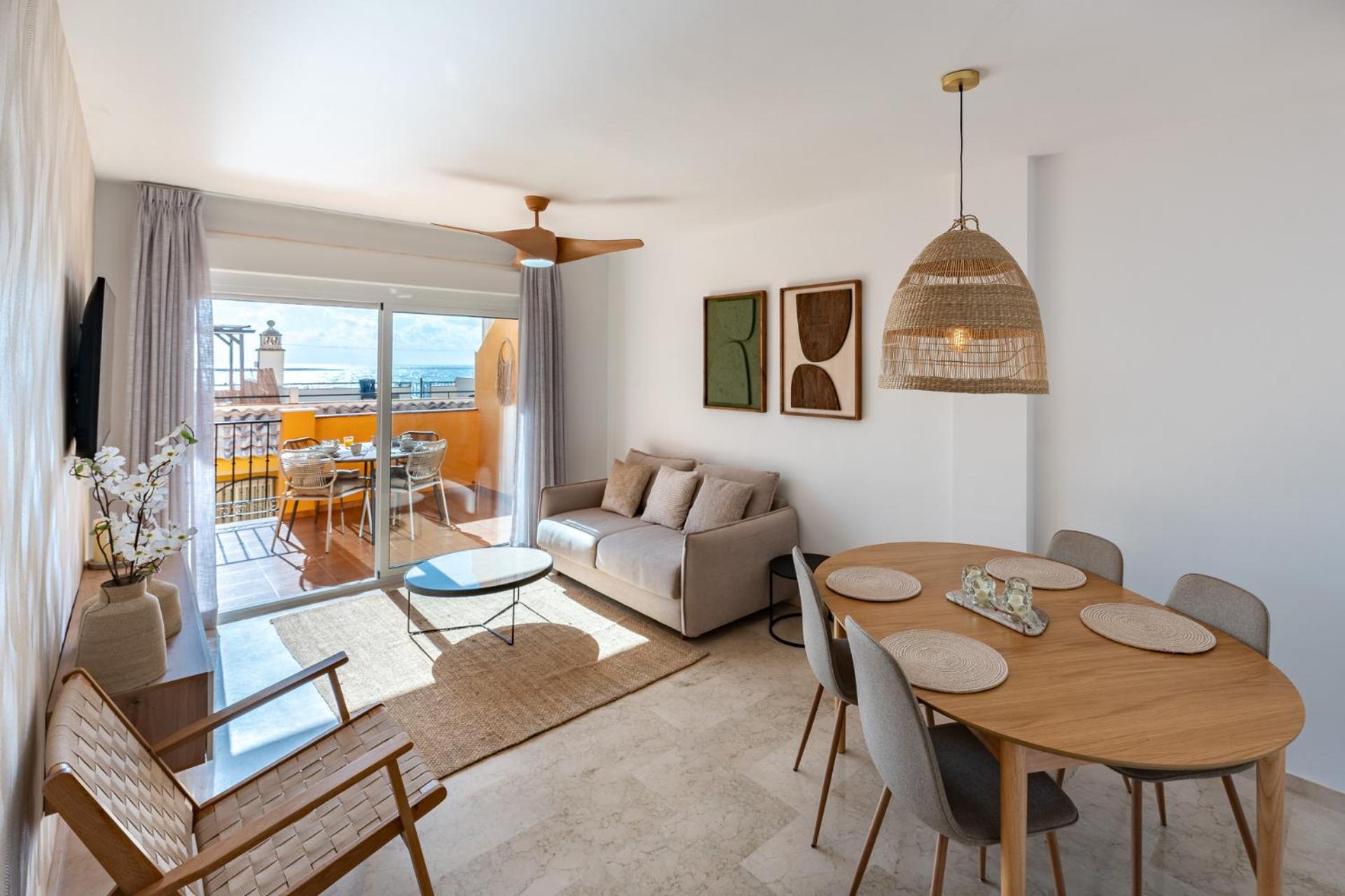 베날마데나코스타 Horizon Del Mar, 2Bd Terrace, Sea View & Pool & Parking 아파트 외부 사진
