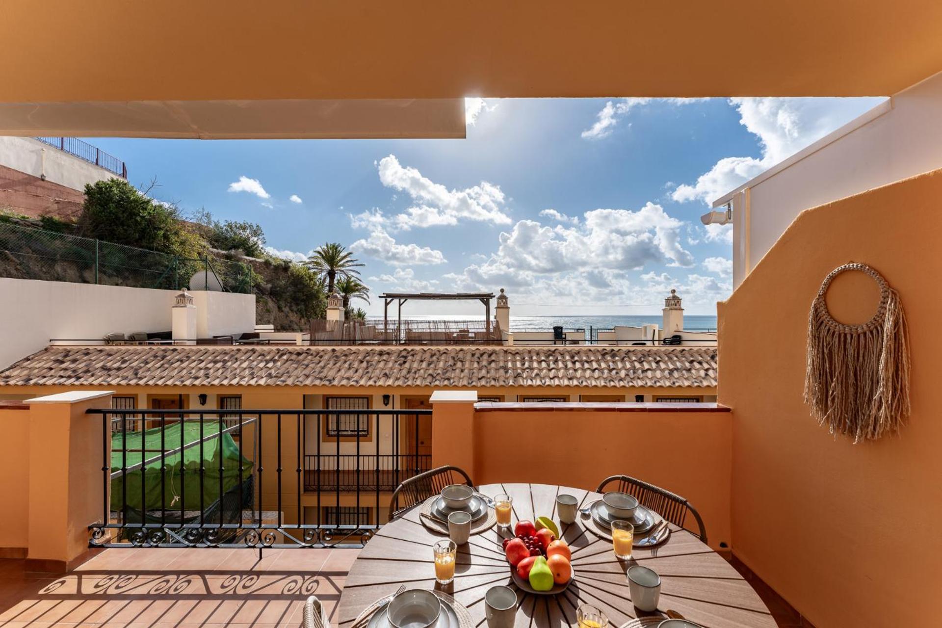 베날마데나코스타 Horizon Del Mar, 2Bd Terrace, Sea View & Pool & Parking 아파트 외부 사진
