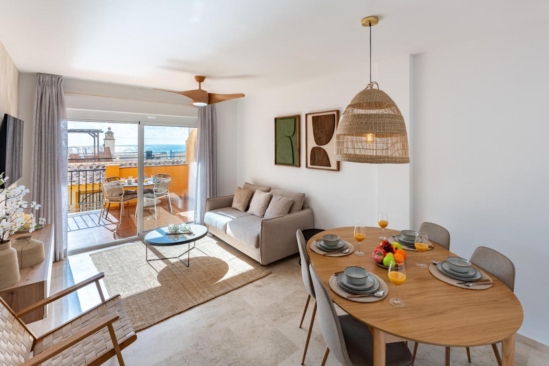 베날마데나코스타 Horizon Del Mar, 2Bd Terrace, Sea View & Pool & Parking 아파트 외부 사진