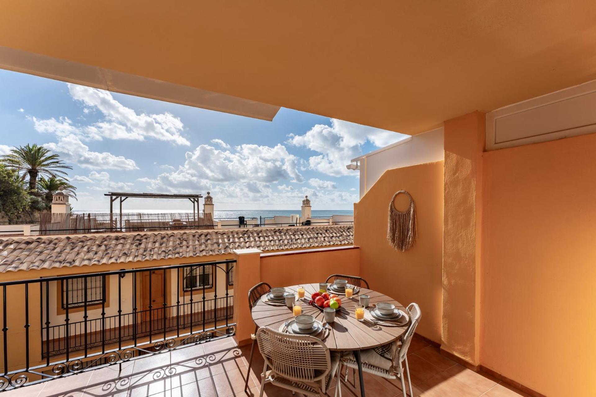 베날마데나코스타 Horizon Del Mar, 2Bd Terrace, Sea View & Pool & Parking 아파트 외부 사진